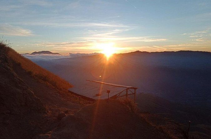 Mount Batur Sunset Trekking Tour - Reaching the summit: eggs, steam, and local nature on the climb