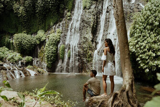 North Bali Hidden Gems Tour Ulun Danu Temple Twin Lakes Waterfall - Twin Lakes viewpoint for Buyan and Tamblingan: pause for panoramas