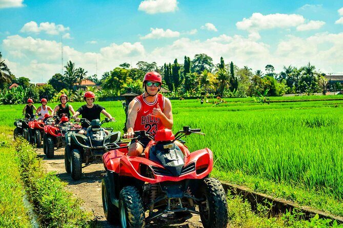 OFFICIAL ATV KUBER - Tunnel, Waterfall, Rice Field, River, Jungle - Small-group pacing and guide attention