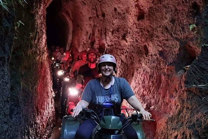 OFFICIAL ATV KUBER - Tunnel, Waterfall, Rice Field, River, Jungle - The ride: tunnel, cave, rice fields, bamboo, river, jungle
