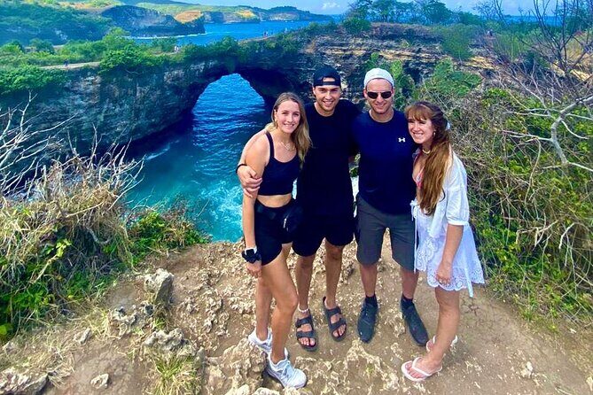 One Day Trip Nusa Penida Bali with All Inclusive - Pasih Uug (Broken Beach): circular bay views and the manta-ray maybe