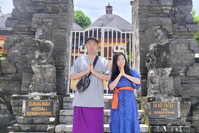 Private Bali Romantic Couple Tour with Parasailing Adventure - Jimbaran Bay Seafood Dinner: Barefoot, Candlelit, Sunset-Ready