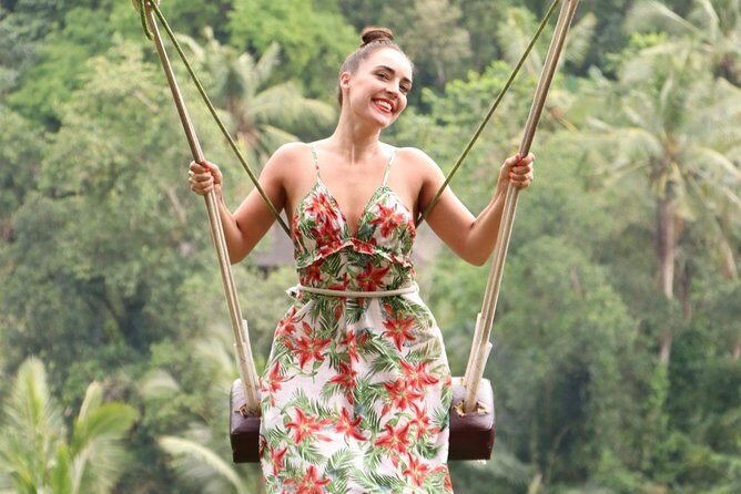 Private Bali swing, waterfall instagramable tour - Tegenungan Waterfall: photos, possible swimming, and the stair factor