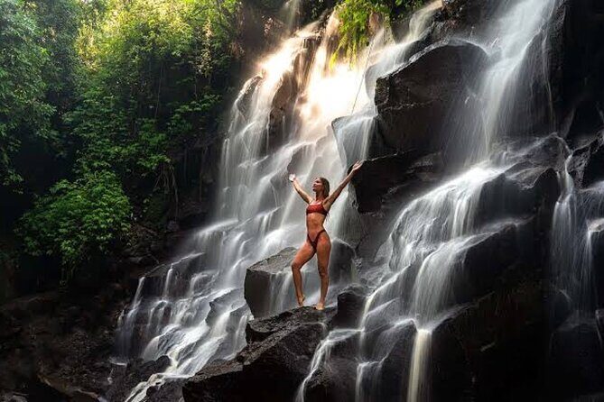 Private Day Tour To Waterfalls And Ubud Sightseeing - Tibumana Waterfall: quieter scenery near Apuan