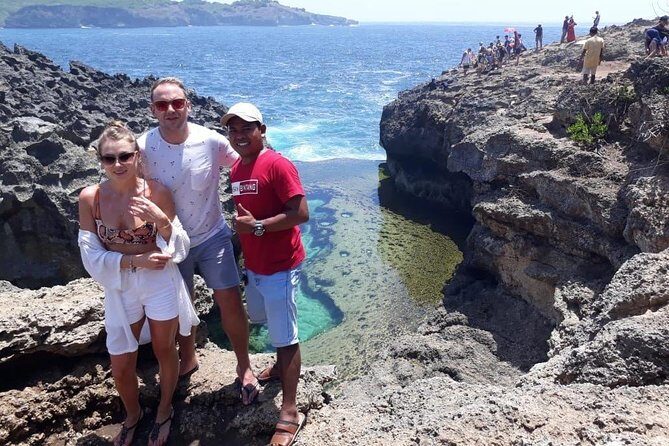 Private One Day Tour package of NUSA PENIDA ISLAND - Pasih Uug (Broken Beach): the arch you build your photos around