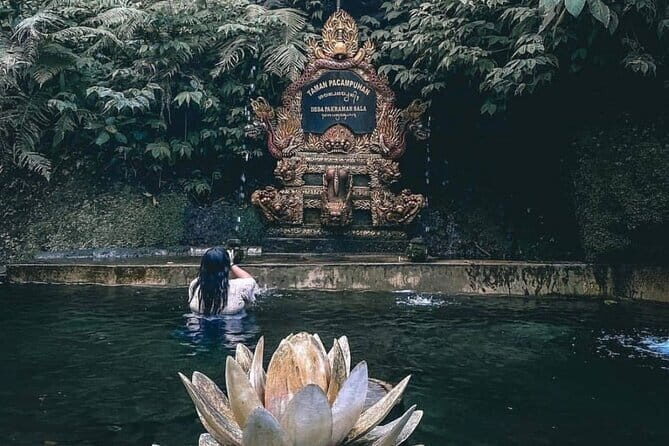 Purification Ceremony, Kehen Temple and Goa Raja Waterfall Tour - Taman Pecampuhan Sala Melukat Ceremony: Sacred Water and Real-World Etiquette