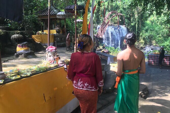 Purification Holy Bath at Beji Gria Waterfall - A real ritual, not just a photo stop at Beji Griya Waterfall