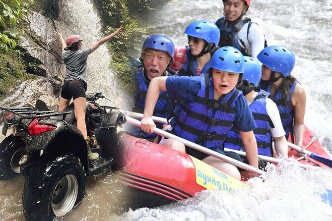 Quad Bike Bali With Tunnel, Waterfall and Rafting Adventure - Switching Gears to Ayung River Rafting