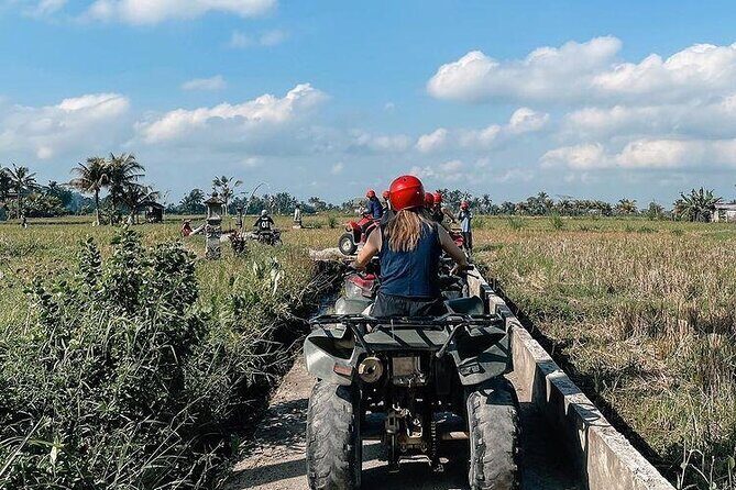 Quadbike Adventure with Tunnel and Waterfall Tour in Bali - ATV driving for beginners: single or tandem, plus control on rough ground