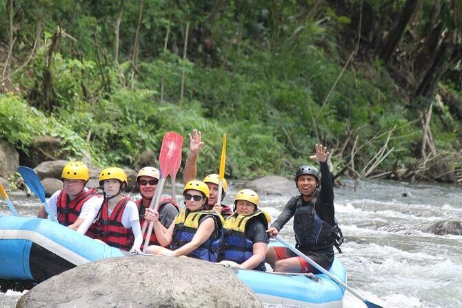 Rafting Swing Monkey Forest And Waterfall Tour All Inclusive - Ayung River rafting from Payangan Village: the main event