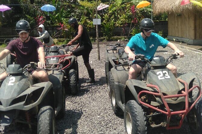 Ride Bali ATV Adventure Ticket And Transfer - The quad bike route: village paths, river crossings, forest tracks, and a cave stop