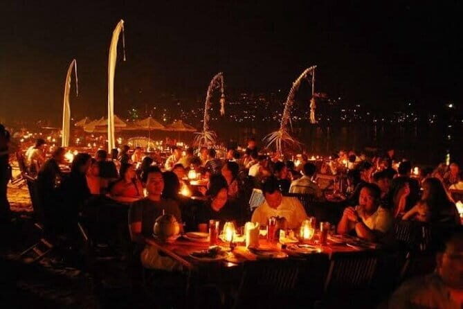 Romantic Seafood Dinner at Jimbaran Beach Bali include Sunset - Getting Seated: From Ganesha Cafe Bay to Dinner on the Sand