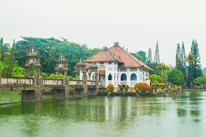 Royal Karangasem Heritage Tour - Ujung Water Palace: fishpond calm and the European influence