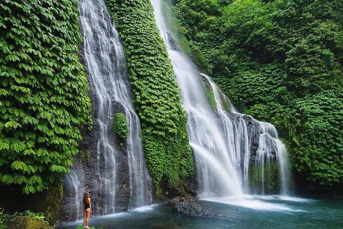 Shore Excursion Cruise Ship From Celukan Bawang Port - Banyumala Twin Waterfalls: refreshing water and slippery footing