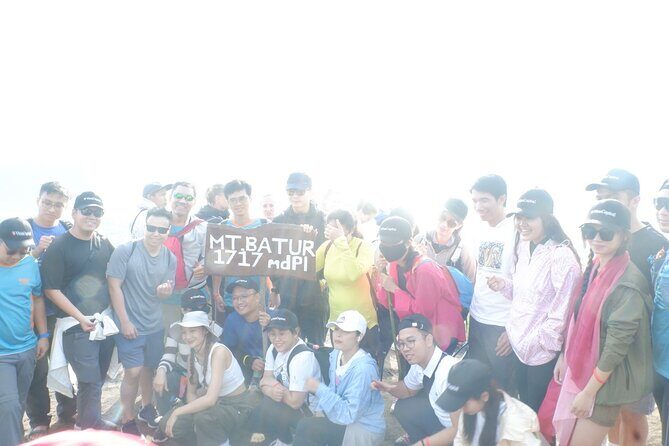 Sunrise Trekking / Hike Mount Batur Private & Natural Hot Spring - Summit at around 05:45am: views, breakfast, and the photo moment