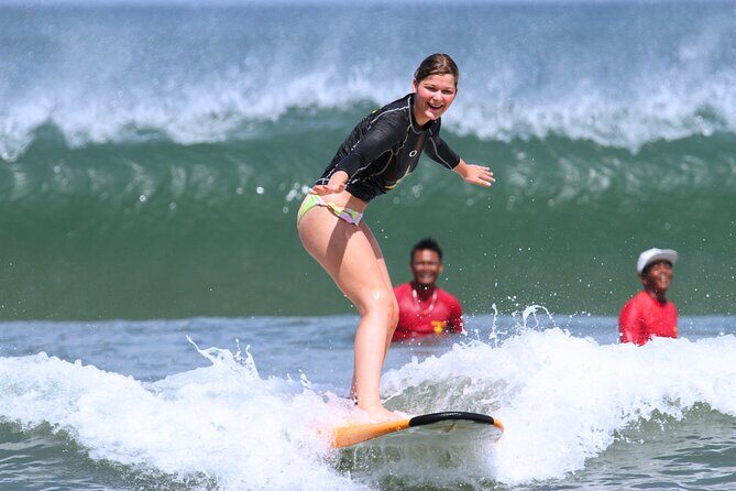 Surf Lesson with a Personal Instructor at Kuta Beach - First Contact at Odysseys Surf School on Jl. Pantai Kuta