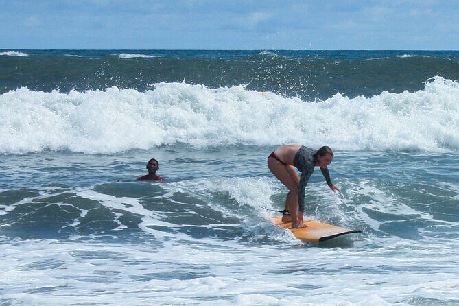 Surfing Trip or Lesson with Coaching in Bali - Boards, Level Matching, and Mixed-Ability Families