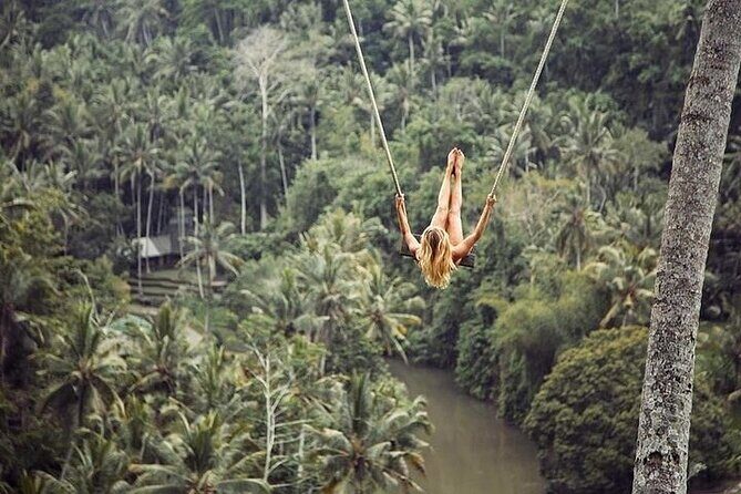 Swimming At Taman Sari Waterfall & Visit The Best Site Of Ubud - Taman Sari Waterfall and the natural pool swim