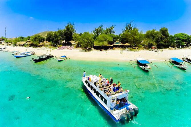 The Best Fast Boat Transfer: Bali - Lombok - Gili Trawangan - The boat route: Gili Trawangan to Gili Air to Bangsal Lombok
