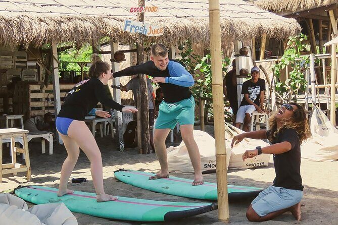 The funniest private 2 hour surf lesson, Canggu - Safety, Confidence, and That Supportive Coaching Feel