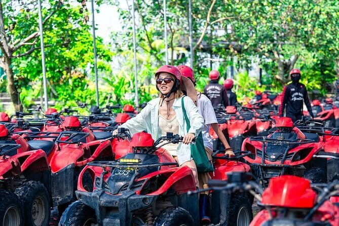 Thrilling Off Road Adventure Explore Nature with ATV With Lunch - Getting ready at Kuber BALI ADVENTURE: gear, briefing, and the GUNG GUS style
