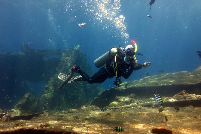 Try Scuba Diving at Tulamben Shipwreck - Shore-based Tulamben setup: what “it’s from the beach” means