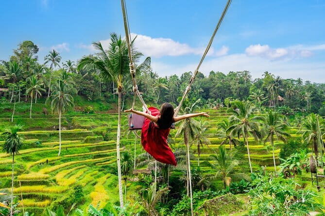 Ubud All-Inclusive Tour with Swing and Lunch - How the day flows: Celuk, waterfalls, temples, swing, and rice terraces