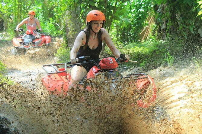 Ubud ATV Quad Bike Gorilla Cave and Cretya Infinity pool - Waterfalls and rivers: plan for wet moments and tired calves