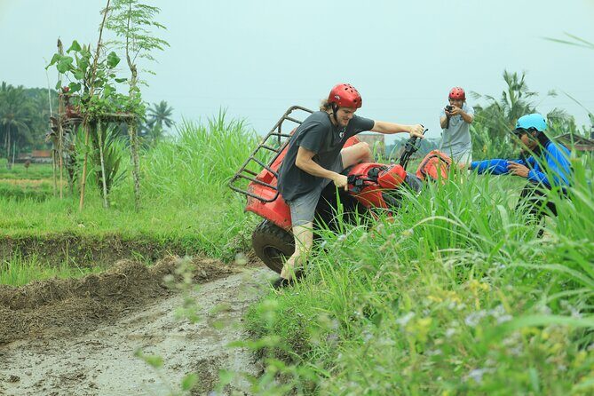 Ubud ATV Quad Bike through river, Jungle, waterfall & rice fields - Dadi Bali Adventures: what you’re really walking into