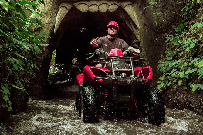 Ubud ATV Quad Bike with Infinity Pool Access All Inclusive - Quad trails around Ubud: rice fields, jungle, rivers, and a tunnel cave