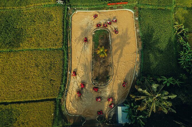 Ubud ATV Ride through River Jungle Rice Fields Puddles - Getting your chance to be brave: mud puddles, river crossings, and puddle physics