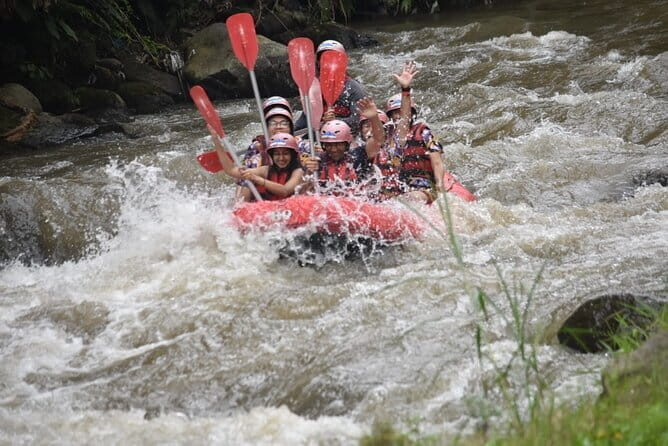Ubud Ayung River Rafting with Meeting Point or Pickup - At Ayung Dewata Rafting: Welcome Drink, Gear, Lockers, Towels