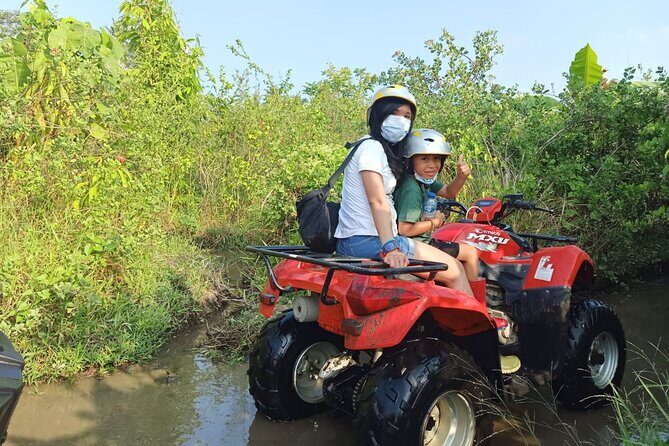 Ubud Countryside Sightseeing Tour by ATV Ride - Starting at Jalan Raya Kengetan: briefing, helmets, and booth shoes