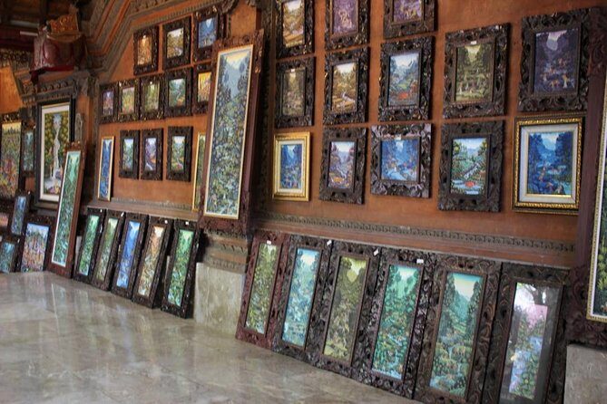 Ubud Excursion: Barong Dance, Art Villages, Nature, Temple and Waterfall - Batuan art studio and painting styles: Dewa Putu Toris in a real workshop setting