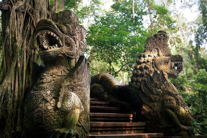 Ubud Iconic Full Day Tour Monkey Forest Rice Terraces Waterfalls - Tegallalang Rice Terraces: The Iconic View That Still Feels Lived-In