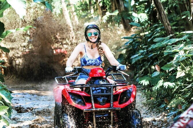 Ubud Jungle, River, Bamboo Forest and Muddy Quad Bike Tours - River Crossings and Sliding Under Waterfalls
