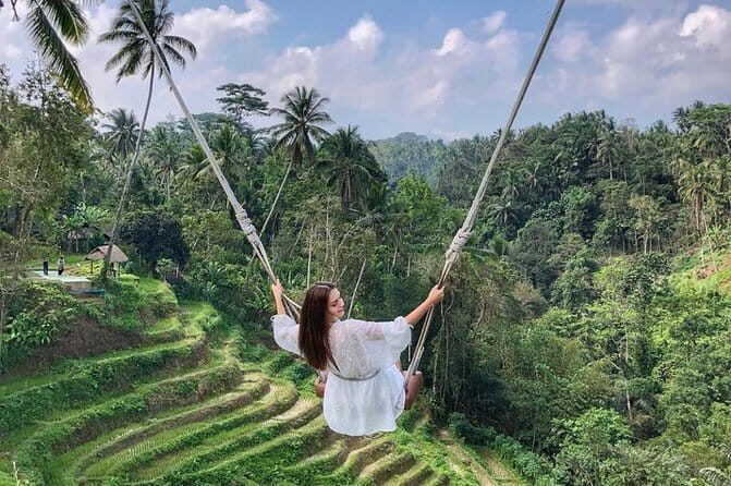 Ubud Jungle Swing - Monkey Forest - Water Temple - Waterfall - Sacred Monkey Forest Sanctuary: seeing Bali’s long-tailed residents
