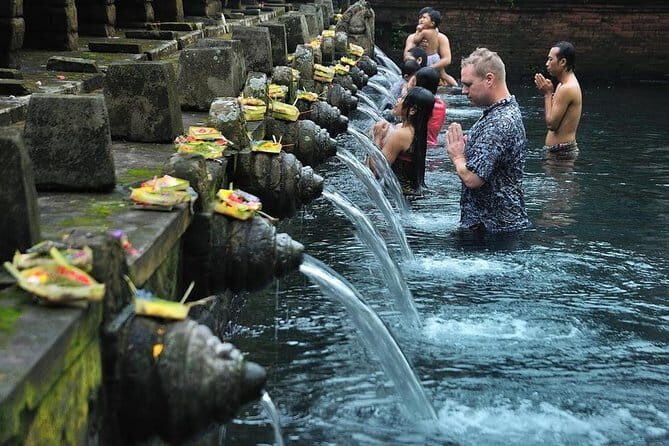 Ubud Monkey Forest Rice Terrace Temple Waterfall Private Tour - Tirta Empul Temple: the holy spring bathing ritual you can watch