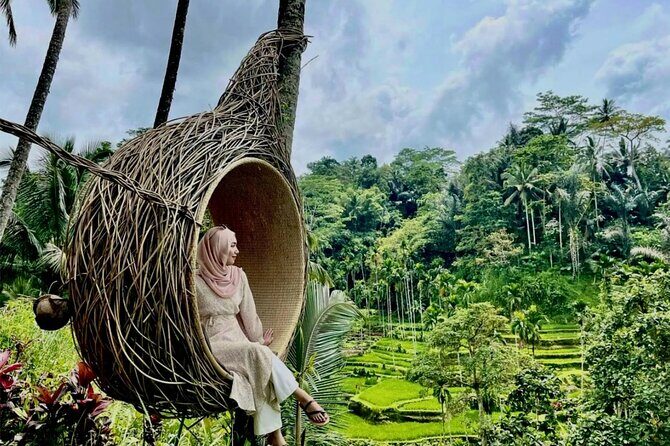 Ubud Private Chasing Waterfall and Water Temple Tour - Ulu Petanu Waterfall: temple atmosphere plus a photo-friendly pool
