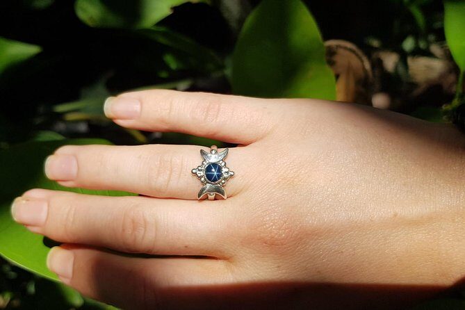 Ubud Silver Class Jewelry making in bali - Inside the workshop: tea, snacks, and picking your design