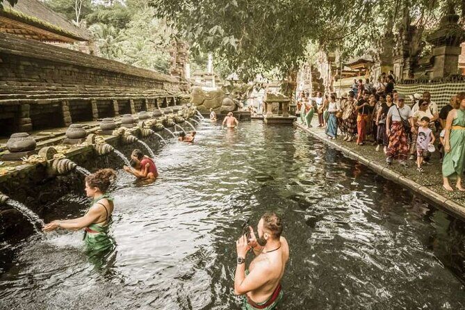 UBUD Spring Temple, Waterfall, Rice Terraces Private Tour - Stop 3: Ulu Petanu Waterfall for a calmer feel, about 30 minutes