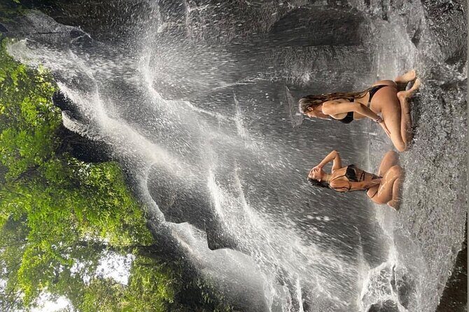 Ubud Surounding Tour - Stop 5: Kanto Lampo Waterfall and the rock photo moment