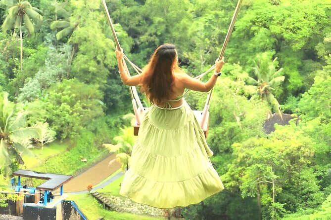 Ubud Tour with Jungle Swing and Waterfall Water Temple - Sacred Monkey Forest Sanctuary: Protected Forest, Real Wildlife Energy