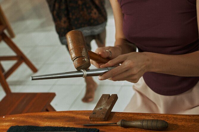Ubud Town Center Silver Class - Create Your Own Silver Jewelry - The Hands-On Workflow: From Design to Polished Shine