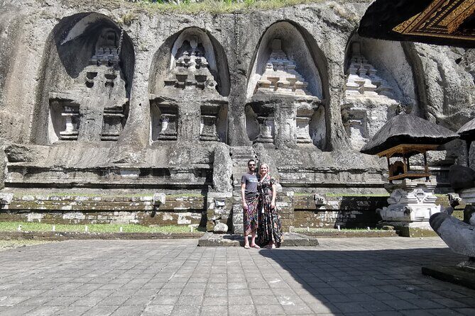 Ubud Village, Tegalalang Rice Terrace Swing, Tirta Empul Temple and Waterfafall - Mount Kawi: The Rock-Cut Shrines Across the Pakerisan River