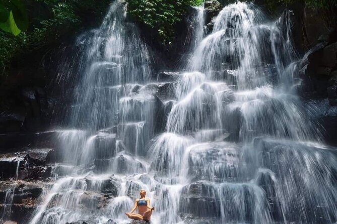 Ubud Waterfalls, Temple and Rice Terrace - Private Tour - Tibumana Waterfall: quieter nature break and a natural pool feel