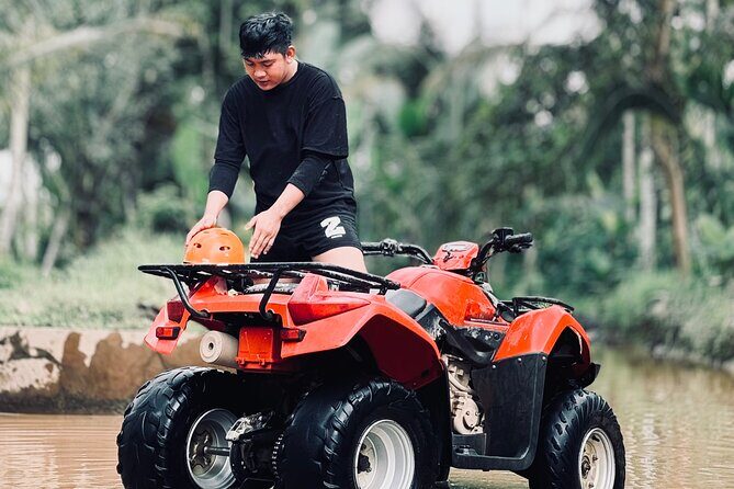 Ubud Zip-Line Adventure, Rice Terrace & ATV Quad Bike - First stop: Gorilla ATV Adventure in Payangan