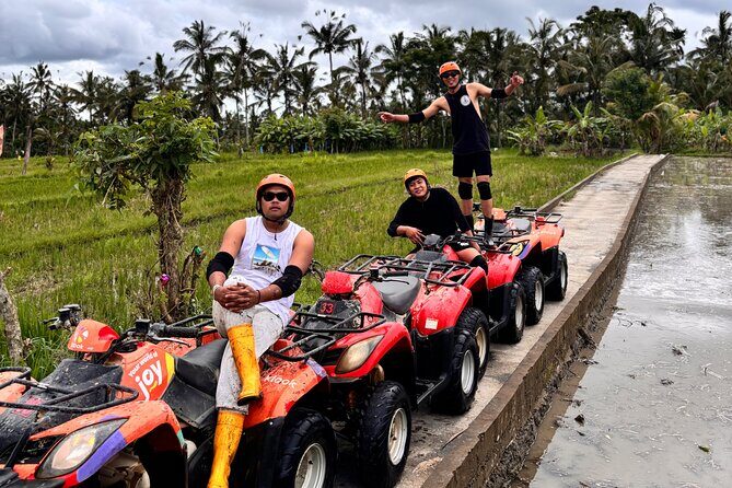 Ubud Zip-Line Adventure, Rice Terrace & ATV Quad Bike - Price and value: $57.77 with a lot included