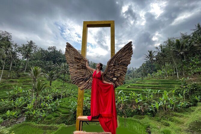Ubud: Zipline, Bali Swing, and Sky Bike in a Private Rice Terrace - Zipline Over the Rice Fields: Short Ride, Big View